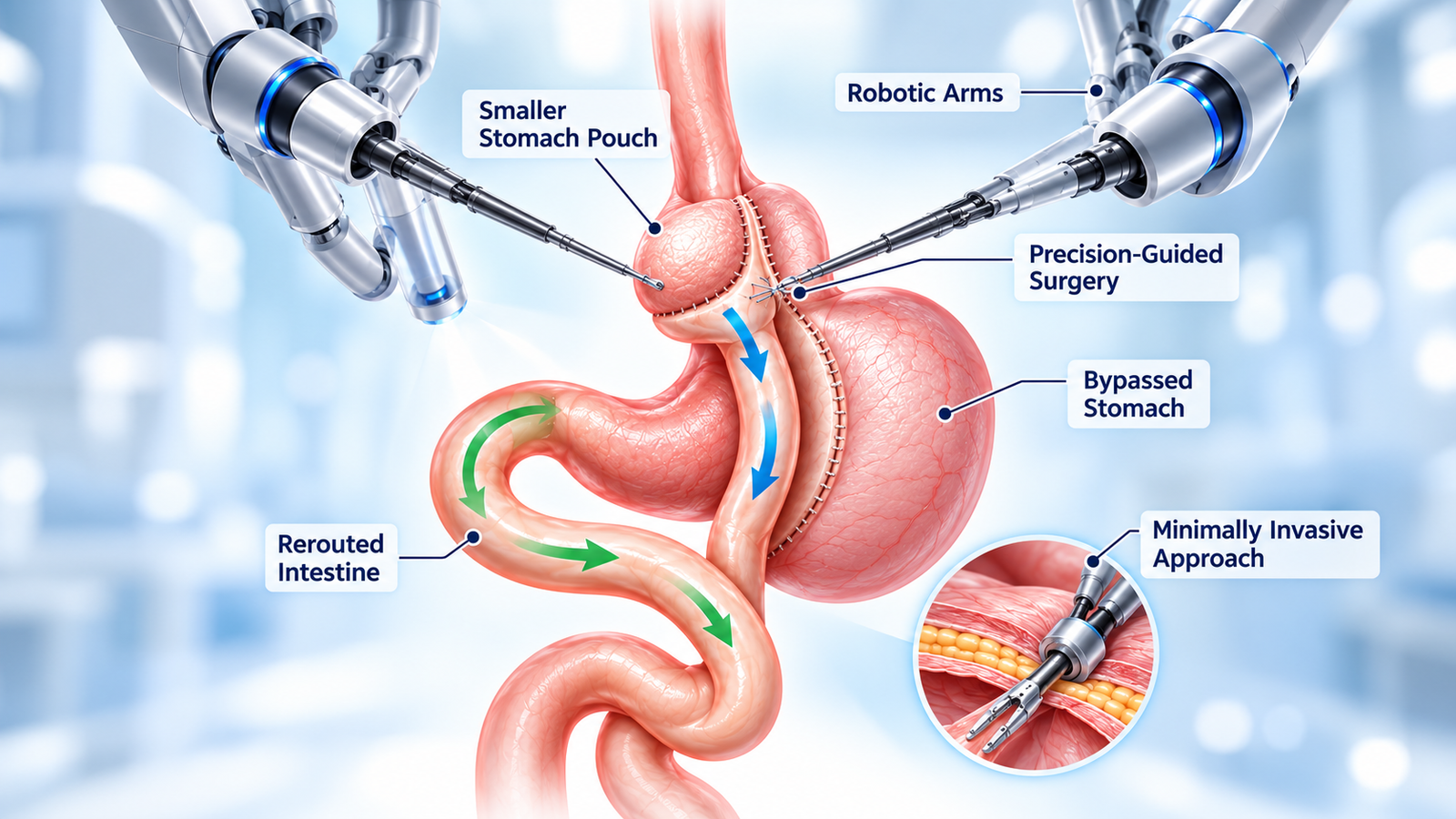 Robotic Gastric Bypass Infographic